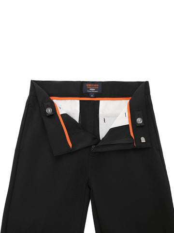 8200 Boys' Straight Twill Pants Black