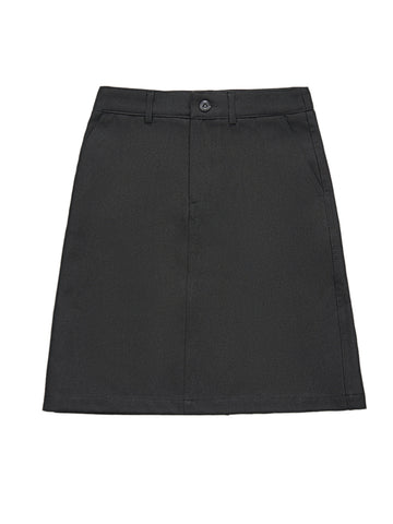 4012 Girl's Pencil Skirt Khaki Black