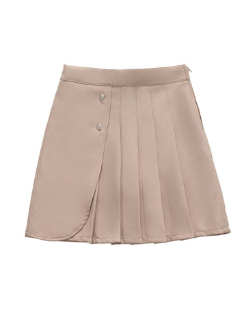 4061 Half Pleated Scooter Skirt